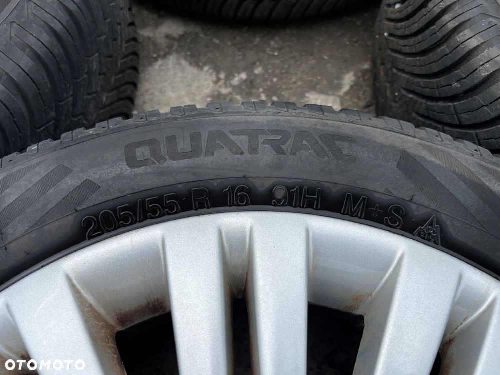 KOŁA FELGI OPONY CAŁOROCZNE OPEL MERIVA A B VECTRA C SIGNUM 205/55 R16 - 9