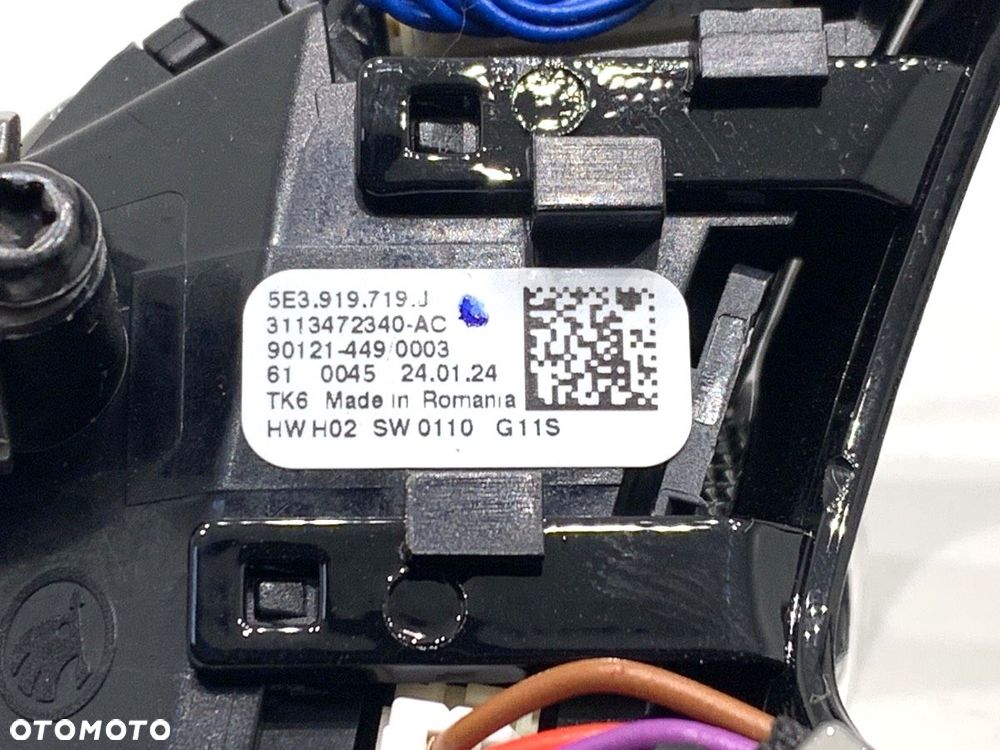 PRZEŁĄCZNIKI KIEROWNICY  SKODA OCTAVIA IV Combi (NX5) 2019 - 2022 2.0 TDI 110 kW [150 KM] olej - 7