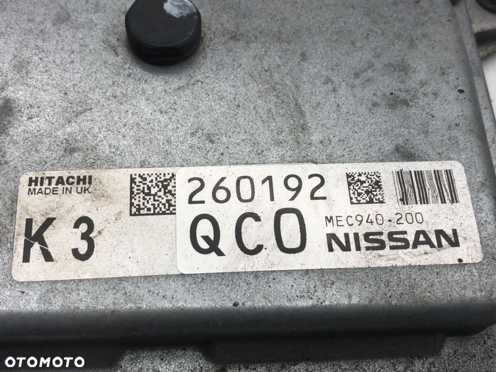 KOMPUTER SILNIKA  NISSAN QASHQAI / QASHQAI +2 I (J10, NJ10, JJ10E) 2006 - 2014 1.6 86 kW [117 KM] - 4