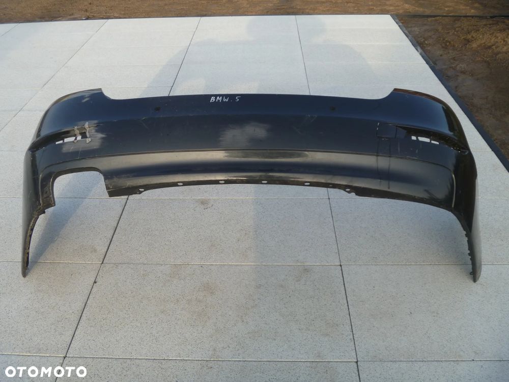 BMW 5 F10 10-13 SEDAN ZDERZAK TYL TYLNY 15857711 - 1