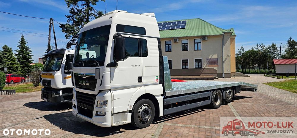 Zabudowa laweta pomoc drogowa ciężarowe 26 TON 3 ośka man tgx MOTO-LUK małopolska - 3