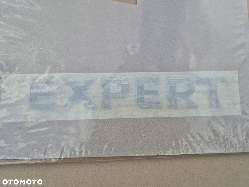 Peugeot Expert znaczek tył.Napis.Emblemat.Nowy.06- - 3