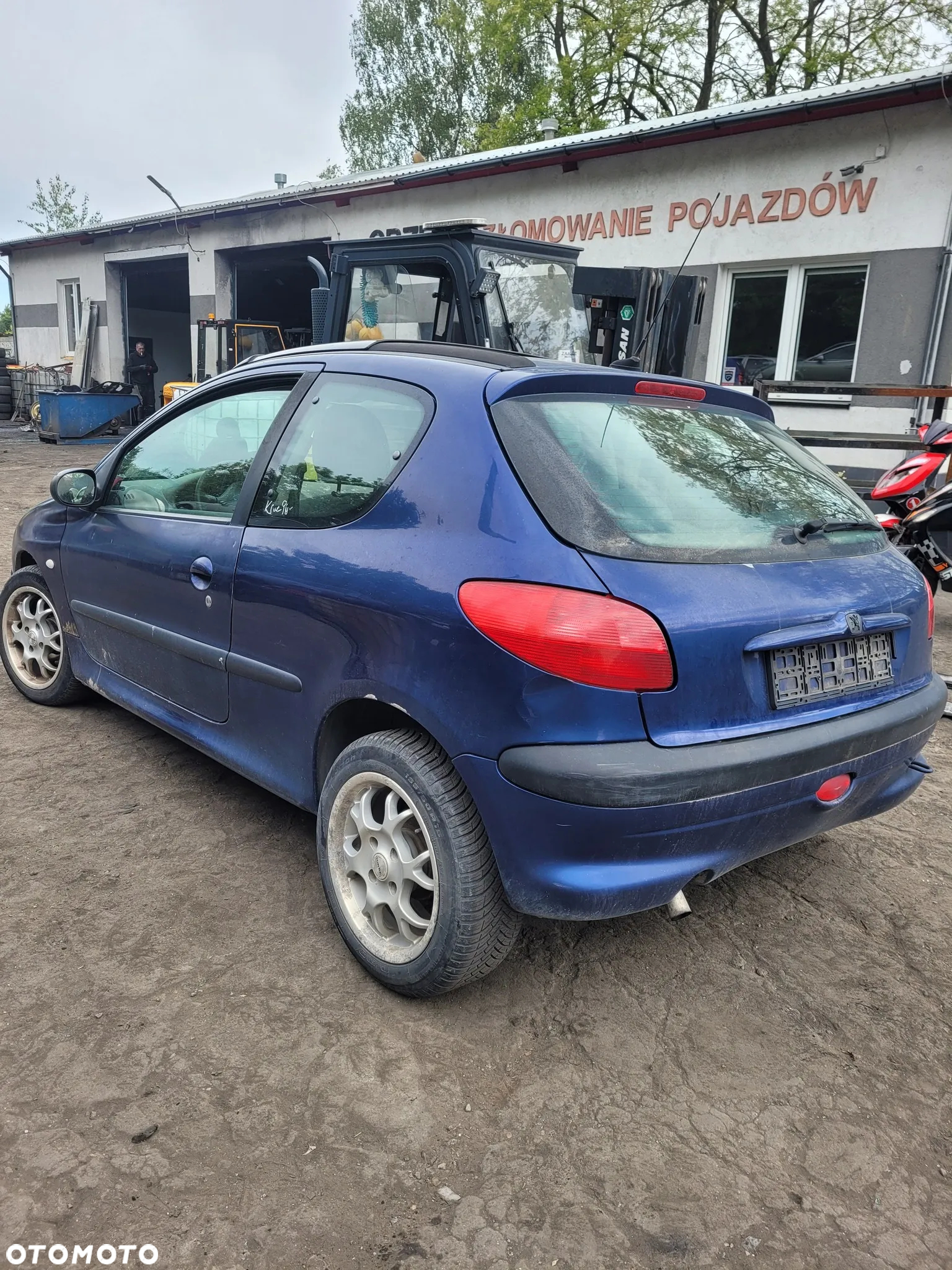 Części- Peugeot 206 1360 55kW benzyna 2001r. - 3