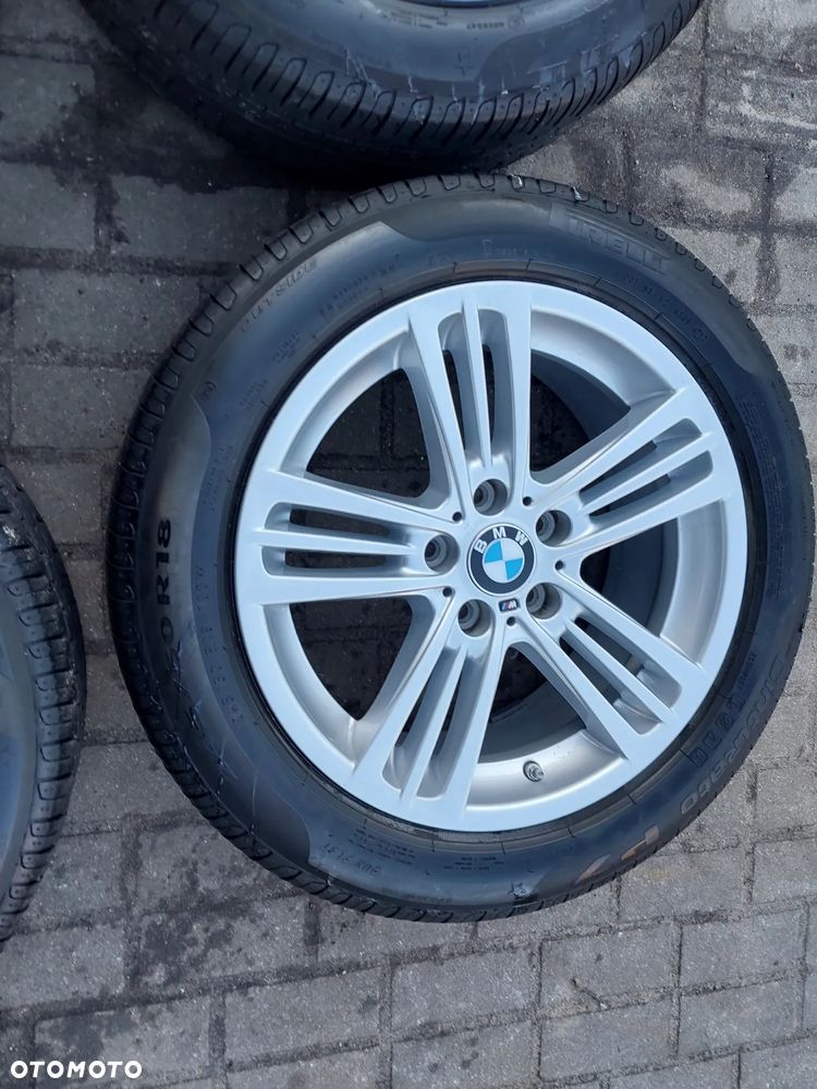 Komplet kol aluminiowych BMW OE BMW X3 F25 X4 F26 M-PAKIET 8JX18 ET43 7844249 8.0" x 18" 5x120 ET 43 245/50r18 runflat - 5