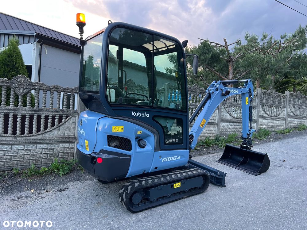 Kubota KX016-4 | Minikoparka KUBOTA KX 016-4 | 2 Tony | Rozsuwane Gąsienice | Stan IDEALNY | Mini Koparka | BRUTTO | - 4
