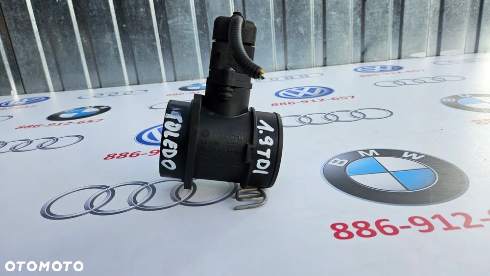 VW Golf IV Seat Toledo II Audi A3 8L 1.9 TDI 81 KW 110 KM AHF Przepływomierz 06A906461N BOSCH - 2
