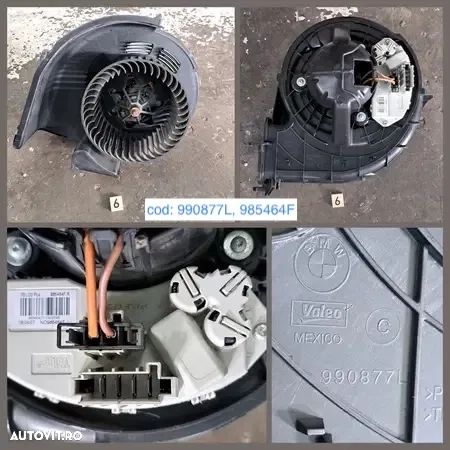 Plansa de bord bloc lumini ceasuri bord display navigatie grile ventilatie aeroterma originale BMW X5 E70 + LCI X6 E71 E72 h - 6