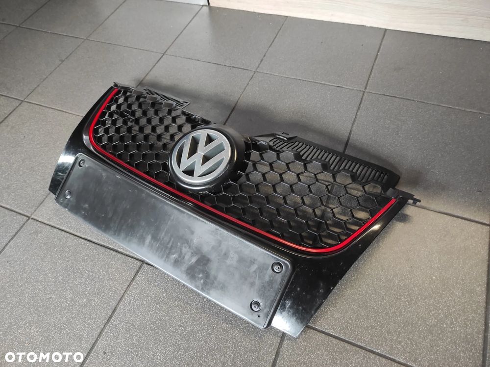 VW GOLF 5 GTI 1K0 ATRAPA LOGO CHROM PLASTER MIODU WYSYŁKA !!! - 3
