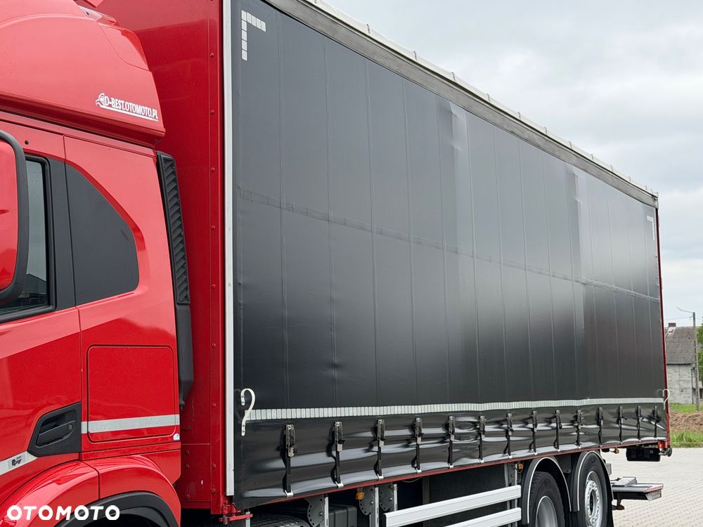 Iveco S-WAY 460 / FIRANKA / WINDA / 24 EUROPALETY / 6x2 / 3 OŚ PODNOSZONA I SKRĘTNA / SYPIALKA / AUTOMAT / 2021 ROK / SPROWADZONY - 17