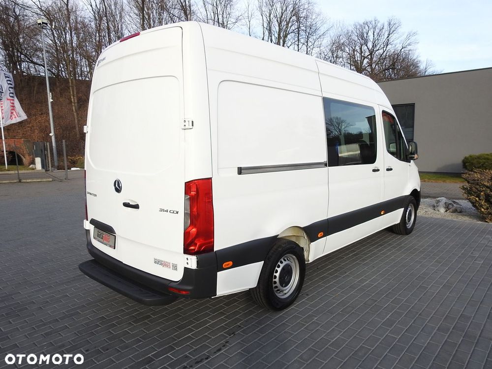 Mercedes-Benz SPRINTER 314 FURGON BRYGADÓWKA  6 MIEJSC TEMPOMAT KLIMATYZACJA  140KM - 15