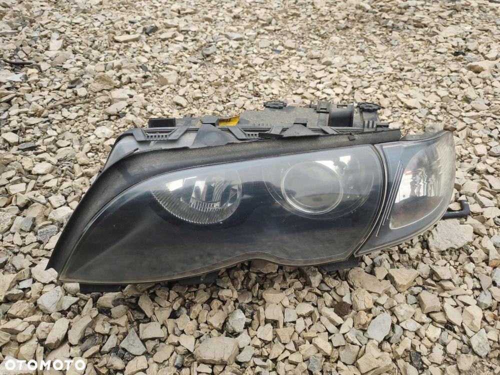 WS LAMPA LEWY PRZÓD BMW 3 E46 LIFT XENON EU KPL PRZETWORNICA - 1