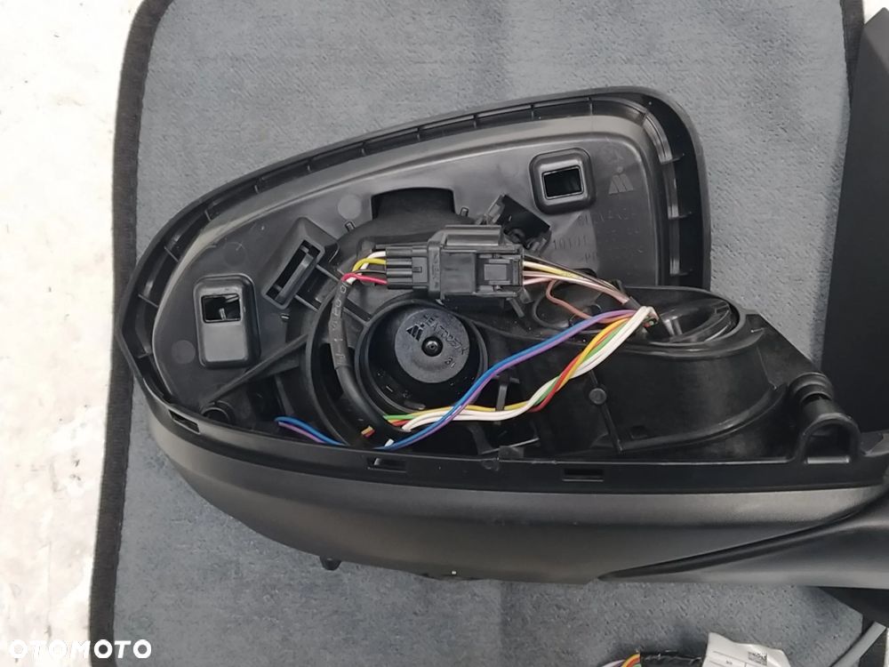 DACIA DUSTER 2 LIFT 2022- LUSTERKO ZEWNĘTRZNE PRAWE KAMERA ASYSTENT MARTWEJ STREFY 9+4 PIN ORYGINAŁ - 11