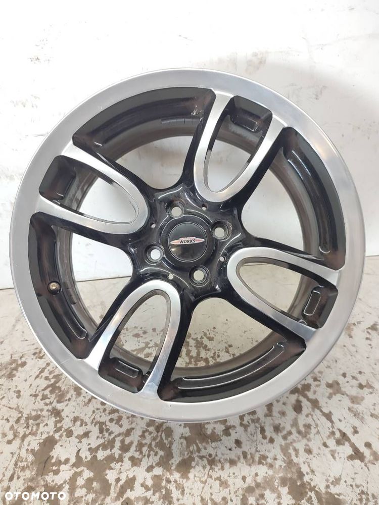 FELGA ALUMINIOWA 17" 4X100 7J CENTR 56,5 ET 42  MINI MINI (R56) 2005 - 2014 Cooper D 80 kW [109 KM] - 1