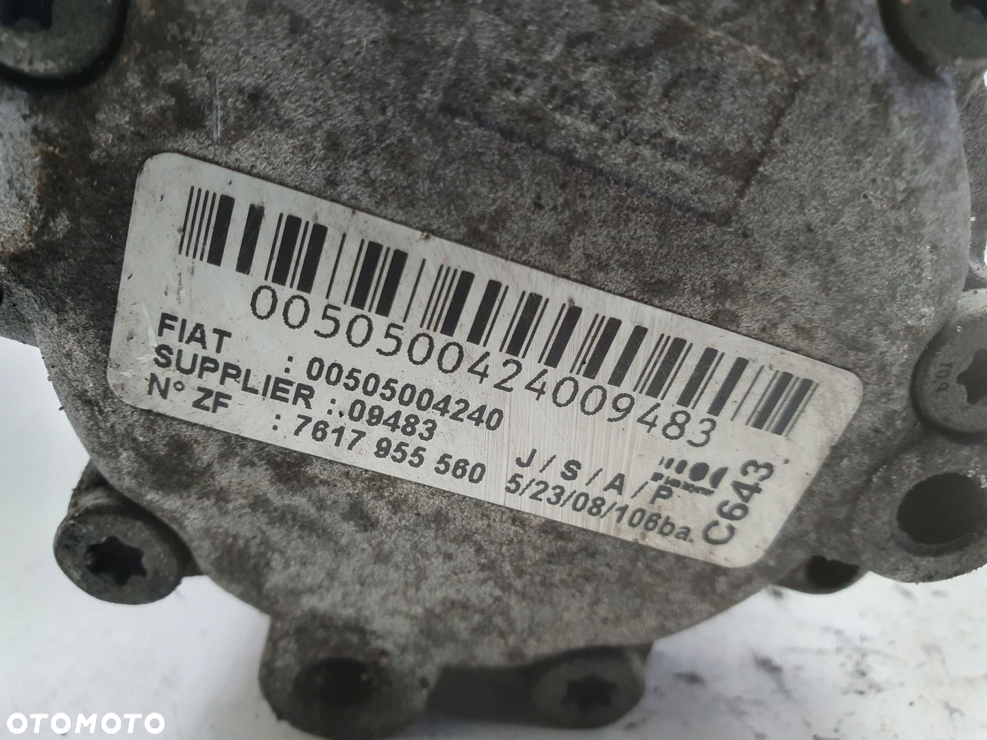 Alfa Romeo 156 1.9 JTD POMPA WSPOMAGANIA 00505004240 - 2