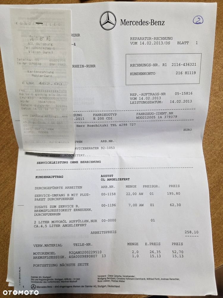 Mercedes-Benz Klasa E 200 CDI DPF BlueEFFICIENCY - 32