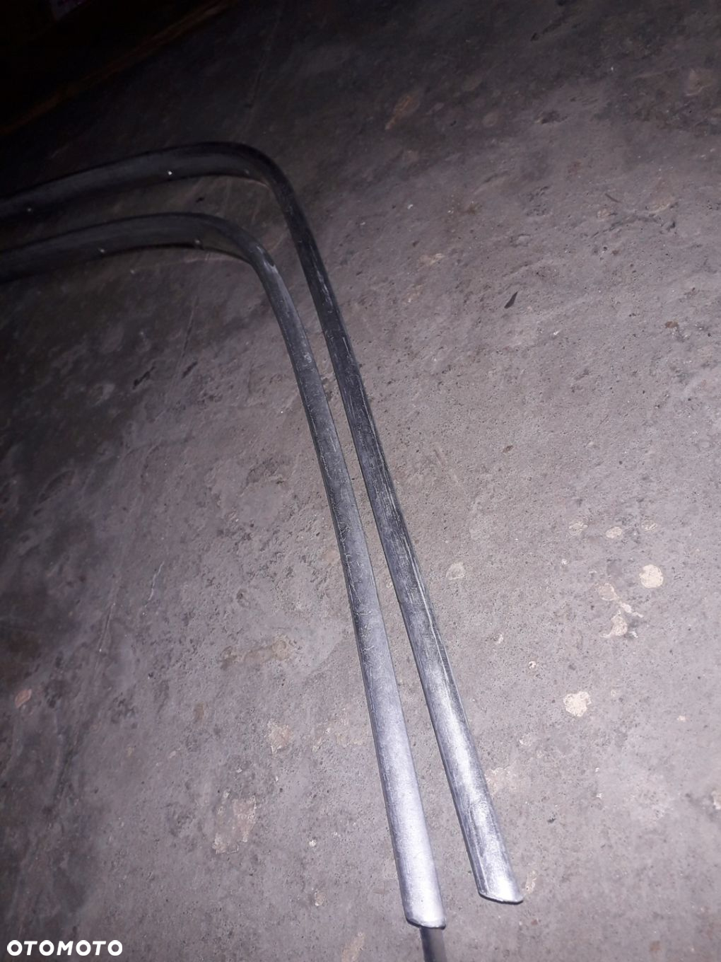 Listwa chtom rama MERCEDES W180 220s PONTON W-wa - 2
