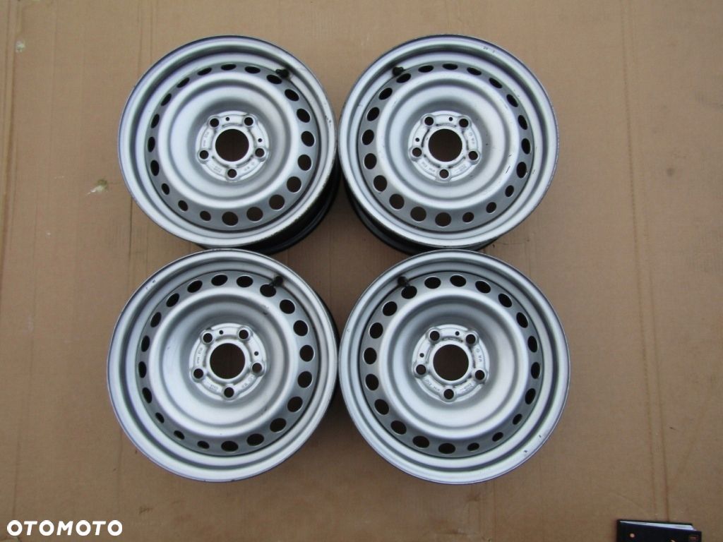 4x Felgi 15 Renault Megane III IV ZOE Express Dacia 6j 5x114,3 ET40 - 1
