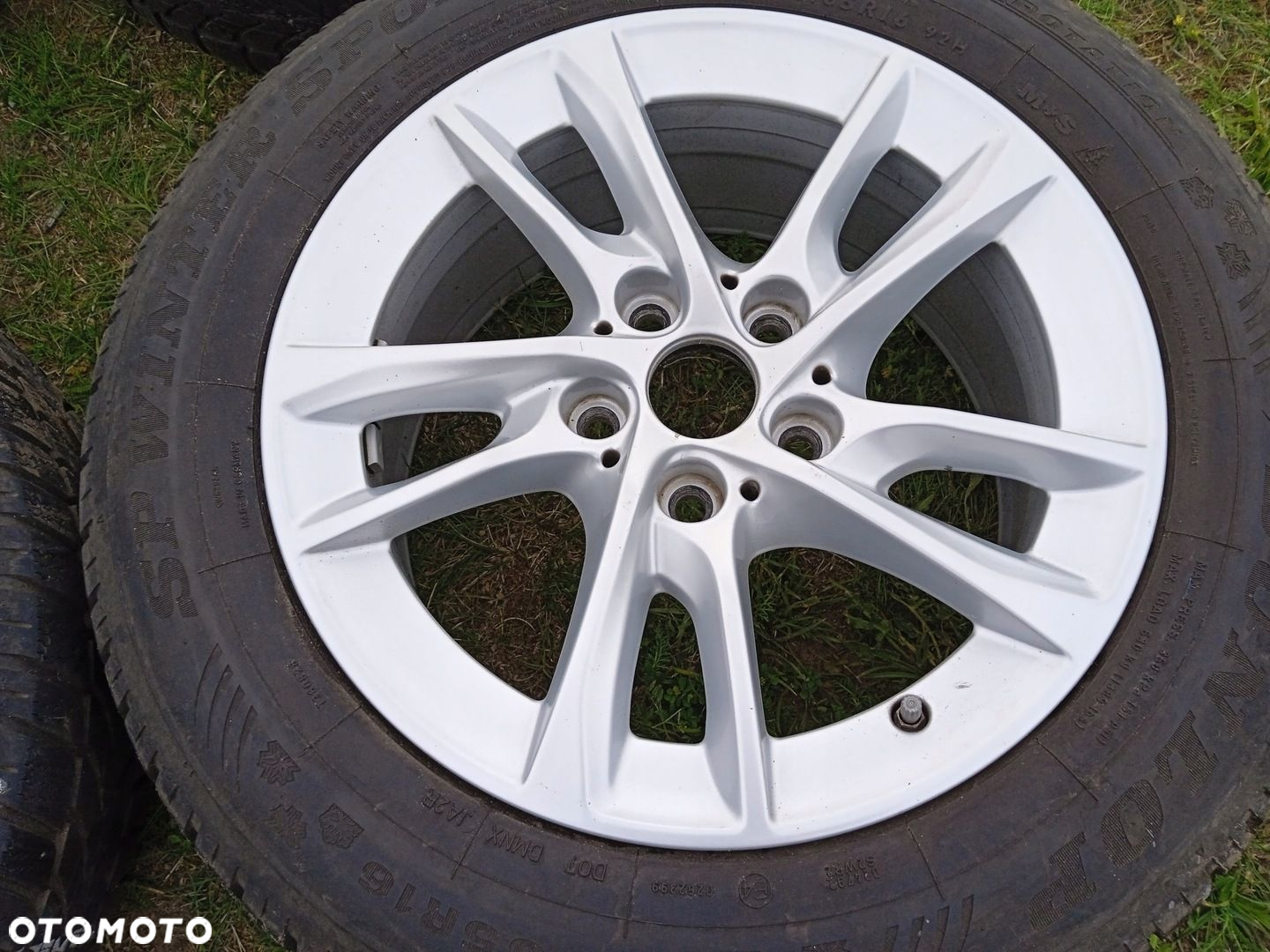 Felgi aluminiowe 5x112 BMW 2 F44 F45 F46 F40 czujniki Opony 195/65 16 - 3