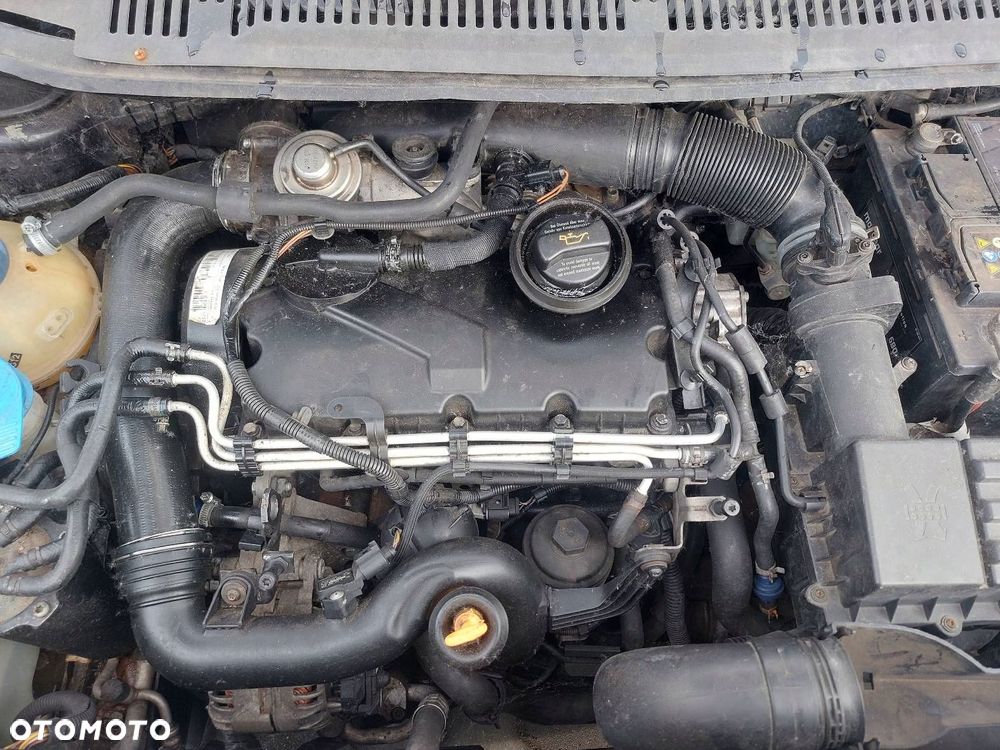 SILNIK DIESEL UKŁAD WTRYSKOWY TURBINA VOLKSWAGEN TOURAN I 1.9 TDI BKC - 2