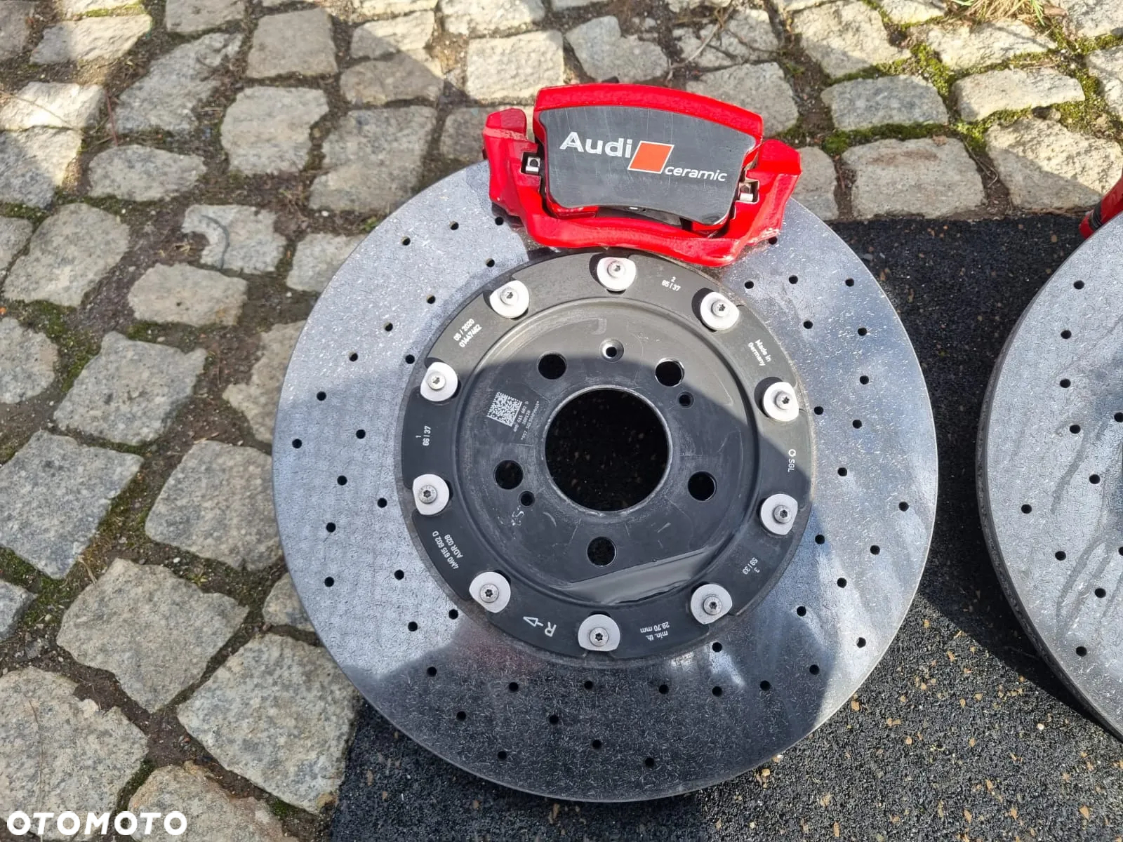 Hamulce ceramiczne komplet przód tył zacisk tarcza ceramika Audi Rs6 C8 - 21