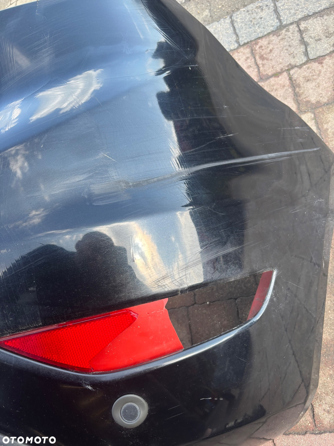 FORD FIESTA MK7 ZDERZAK TYL TYLNY D9 PDC KOMPLETNY - 3