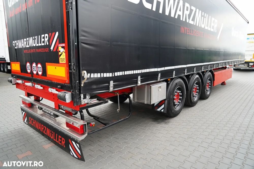 Schwarzmuller CORTINĂ / STANDARD / CORTINĂ RAPIDĂ / COȘ PENTRU PALEȚI / AXE SAF - 13