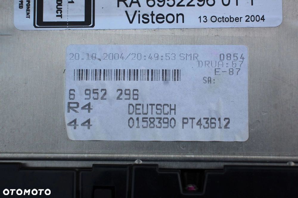 Radio BMW BUSINESS CD e90 e91 e92 e93 e87 e82 e88 6952296 - 3