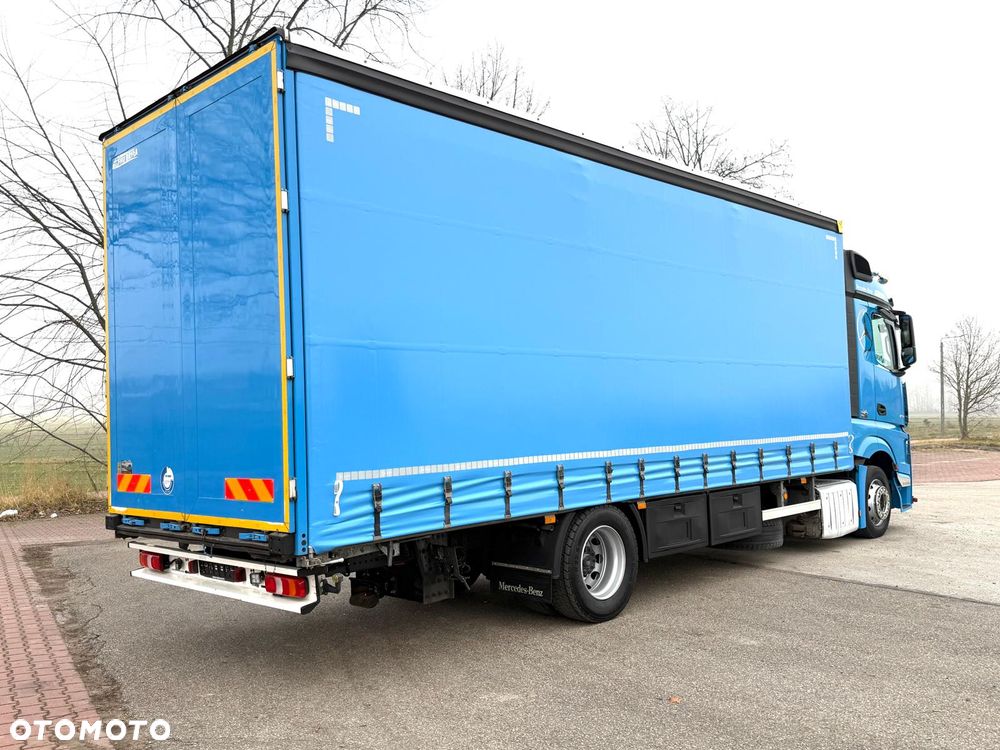 Mercedes-Benz ACTROS 1833 / FIRANKA/ WINDA / NOWY TACHOGRAF G2V2 / NOWE OPONY / 19PALET / 8TON ŁADOWNOŚCI / AUTOMAT / DUŻY SILNIK  / SYPIALKA / SERWISOWANY / 2018 / JAK NOWY  / - 6