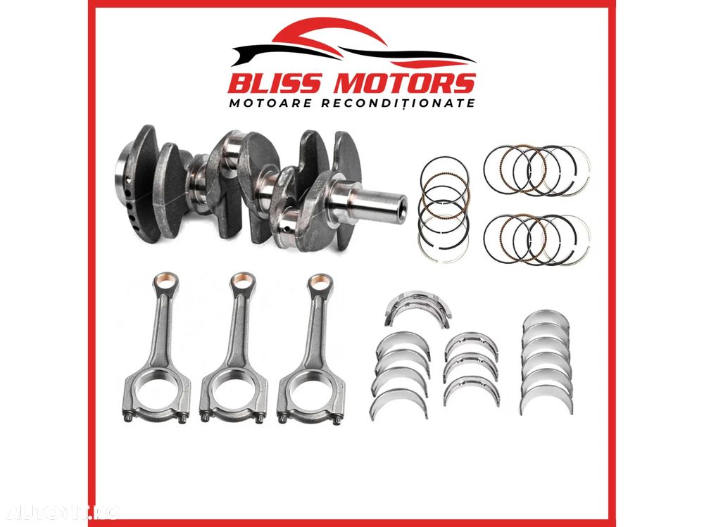 Kit reparație motor Ford 1.0 EcoBoost (M1DA / M2DA / M1JE / SFJB) – vibrochen + set cuzineți - 1