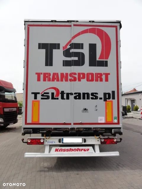 Setra/Kaessbohrer MAXIMA Naczepa Ciężarowa Osie SAF STANDARD PALECIARA 2015 rok - 4