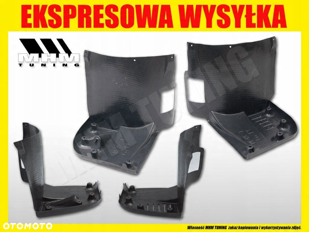 Zderzak Przod nadkola halogeny Bmw 5 e39 M Mpakiet - 5