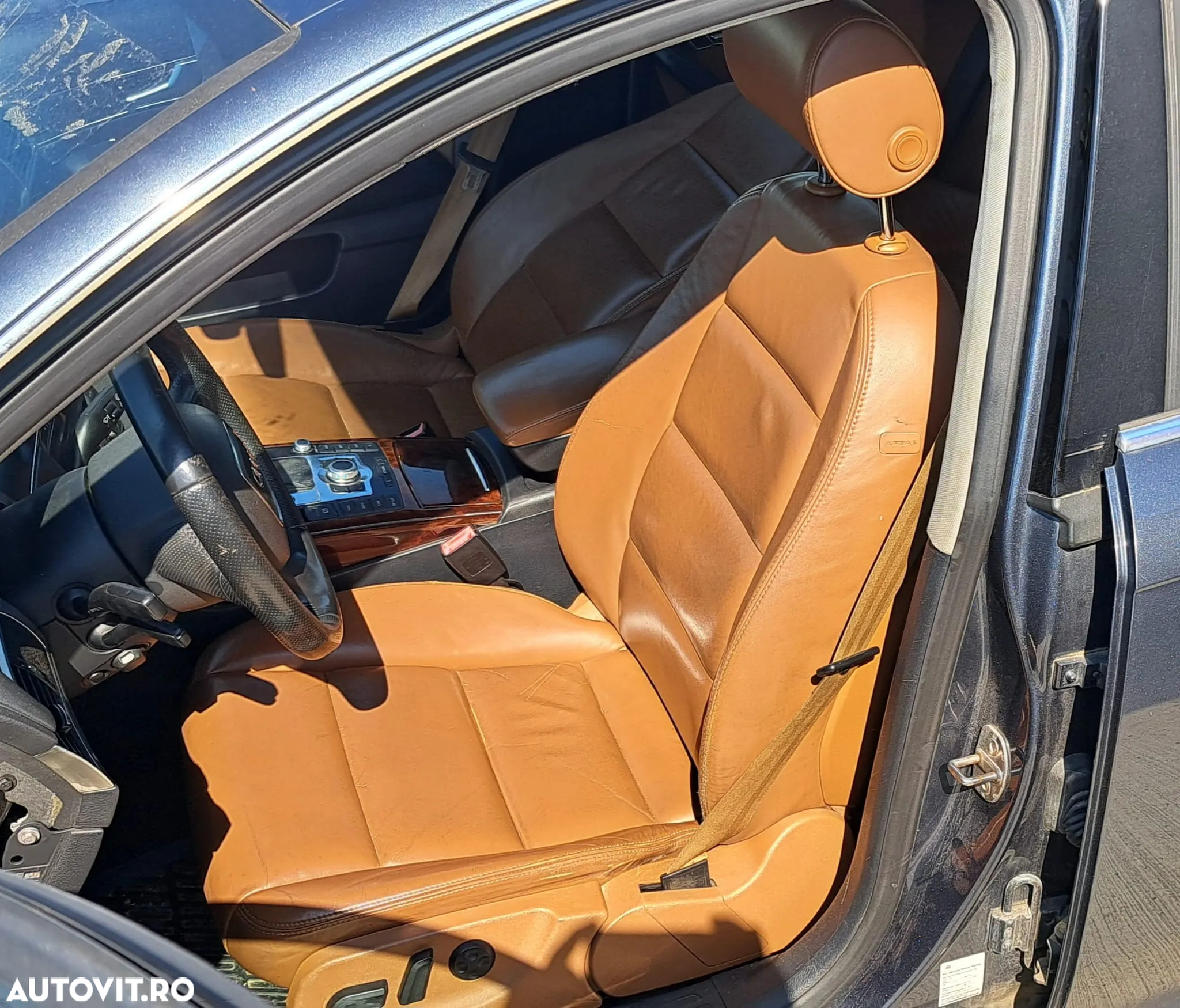 Interior Piele Valcona electric A6 C6 maro amaretto - 3
