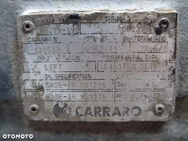 Carraro 20.19 obudowa mostu Case MX100C - 1