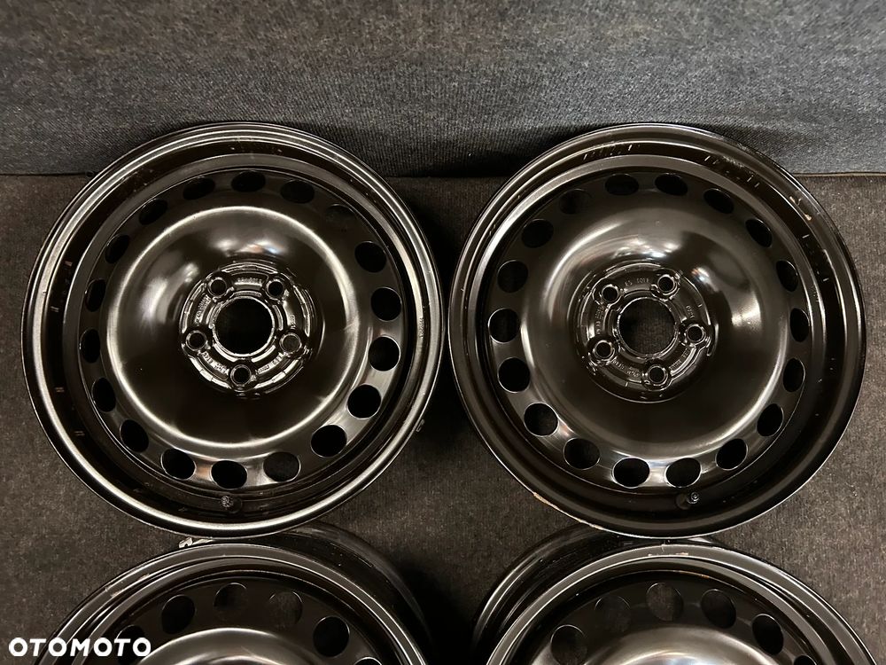 Felgi stalowe z oryginalnymi kołpakami Audi A1 2Q0 15 cali 5x100 4szt. Jak Nowe! - 7