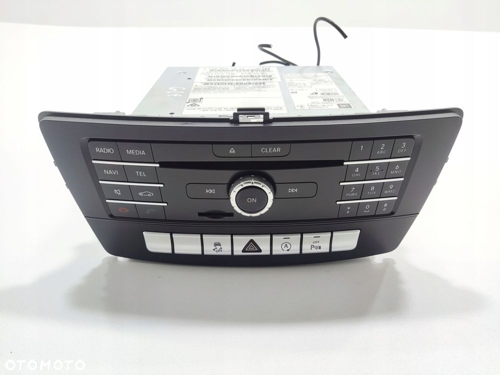 fabryczne radio nawigacja mercedes gle i w166 166 a1669001818 2015-2019 - 2
