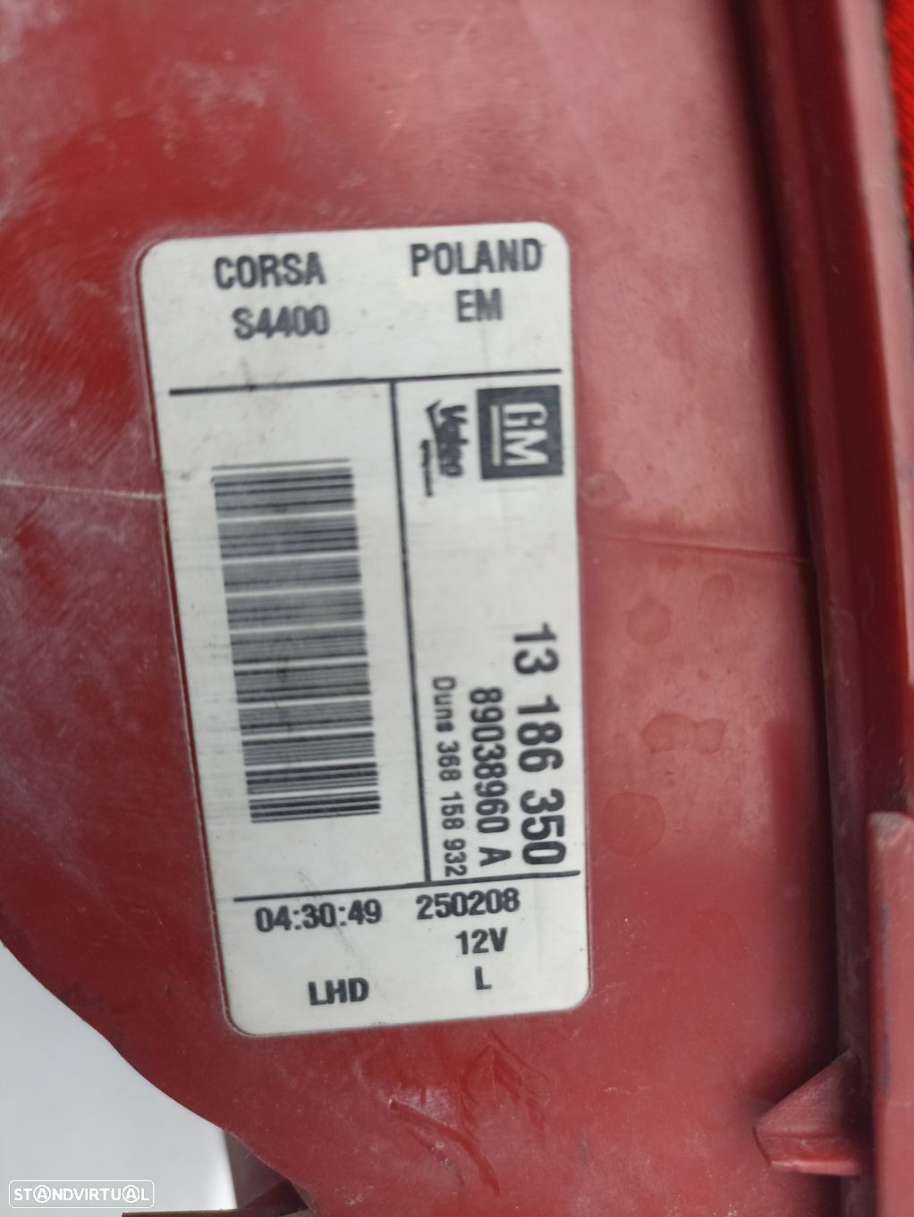 Farolim esquerdo OPEL Corsa D - 3