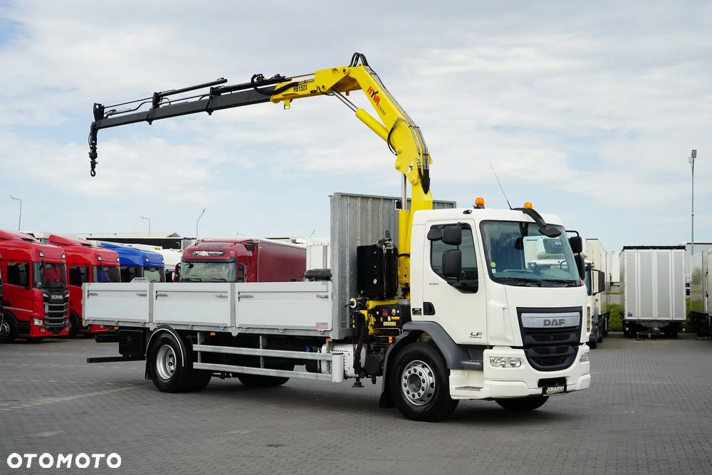 DAF / LF / 250 / SKRZYNIOWY + HDS / HYVA HB-150 / PILOT / ROTATOR - 1