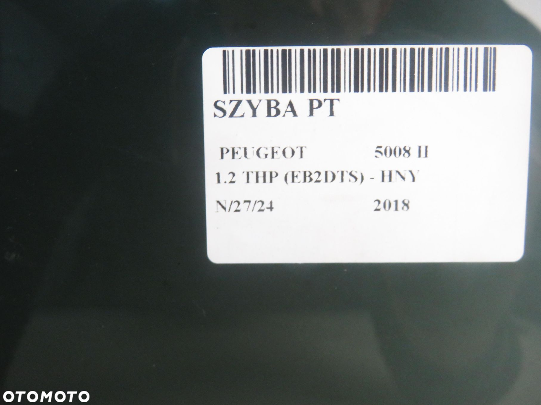 SZYBA PRAWA TYLNA PEUGEOT 5008 II - 6