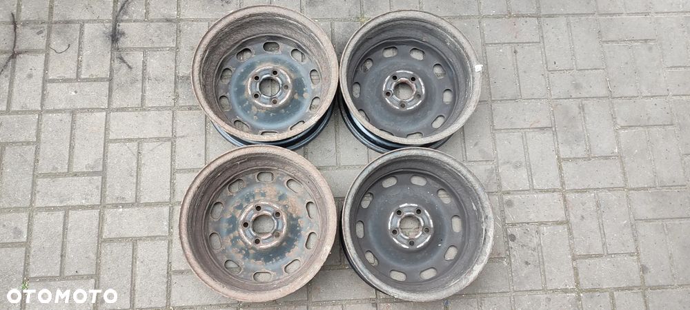 FELGI 5x100 6Jx15 CALI ET38 AUDI SEAT SKODA VW 4 SZTUKI KOMPLET - 6