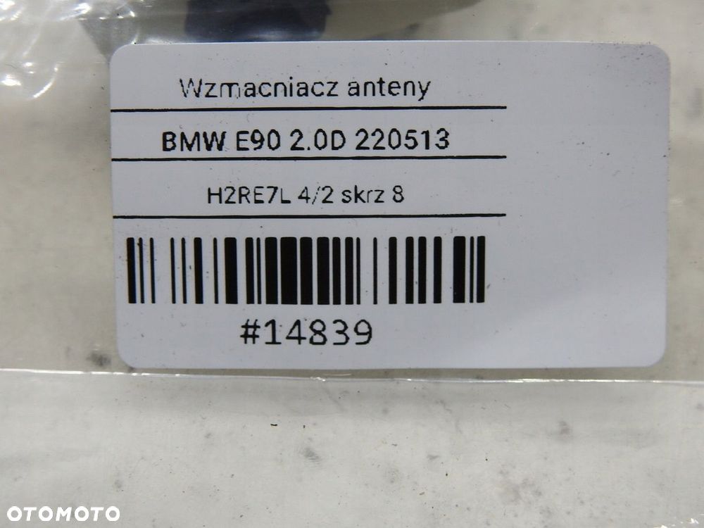 WZMACNIACZ ANTENOWY BMW 3 E90 6932644 - 7