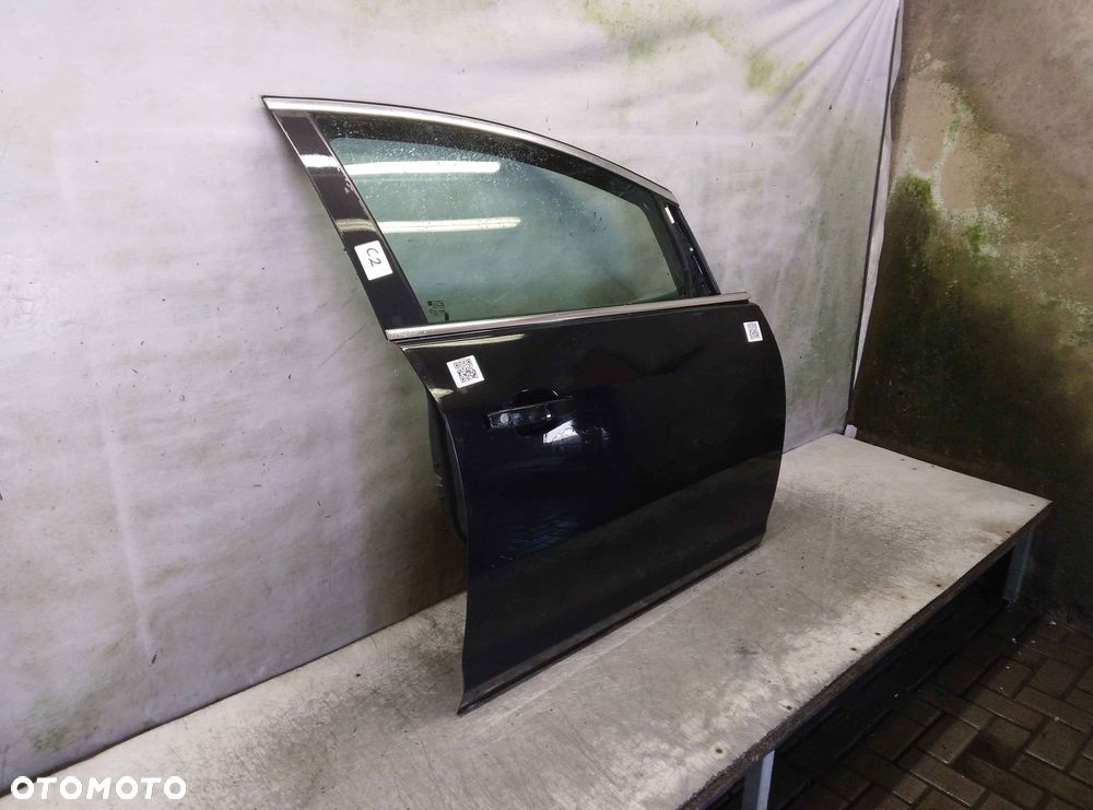 / DRZWI PRZÓD PRZEDNIE PRAWE OPEL ASTRA J 4 IV 5D 5 DRZWI HB Z22C CZARNE - 2
