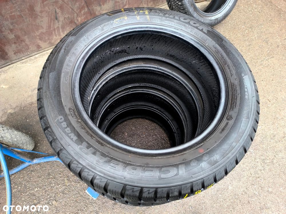 185/60R15 Opony Zimowe Zima HANKOOK ICEBEAR W440 6mm Legnica ALU-RAD 185/60 - 6