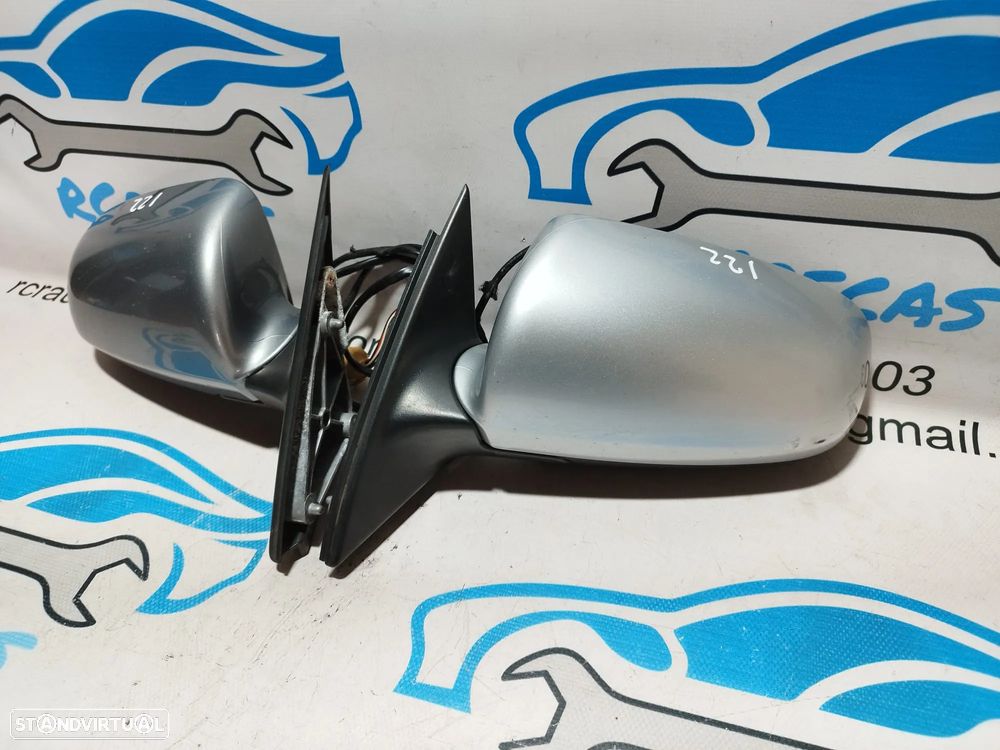 ESPELHO RETROVISOR ESQUERDO DIREITO AUDI A4 B6 8E1858531A 8E1858531 8E1858532A 8E1858532 ELETRICO AQUECIDO ESPELHOS RETROVISORES - 5