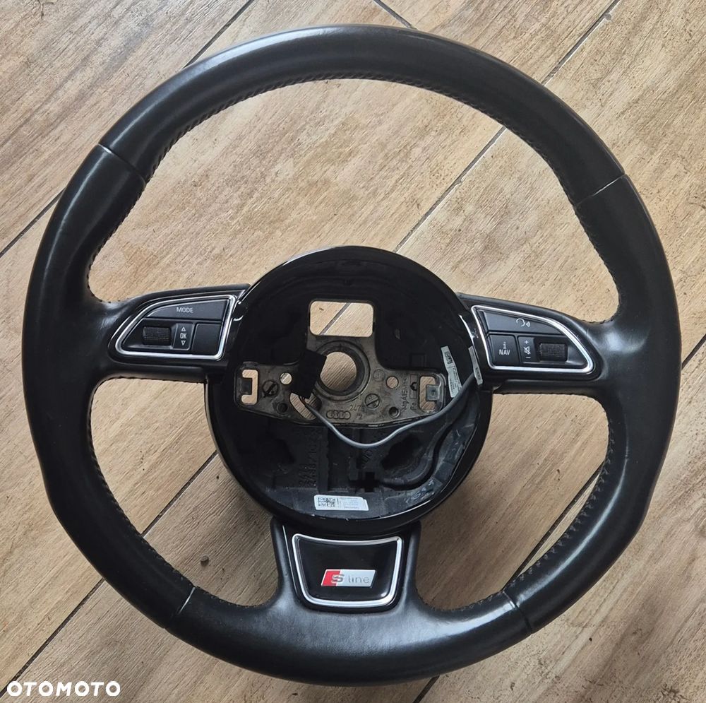 Kierownica S-LINE MODE Na Okrągłą Poduszkę Audi A4 S4 B8 A5 S5 8T 2007-2016 - 2