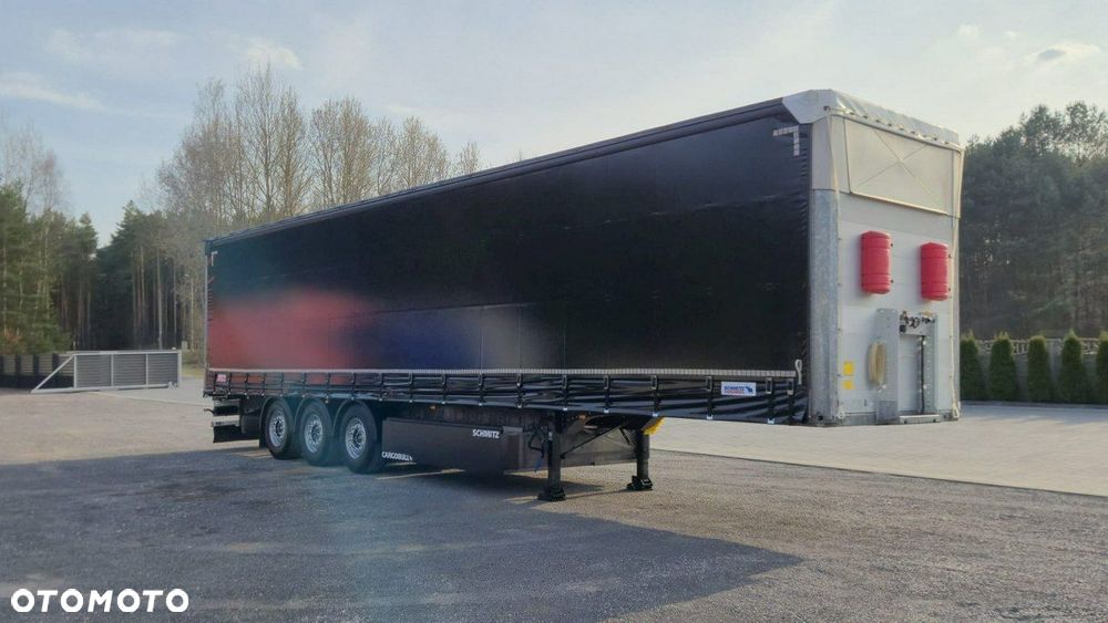 Schmitz Cargobull Firana Standard, Dach podnoszony, Oś podnoszona - 8