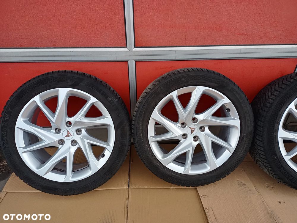 CUPRA FORMENTOR ALUFELGI KOŁA 5X112 OPONY ZIMOWE 245/45R18 JAK NOWE 2023 - 3