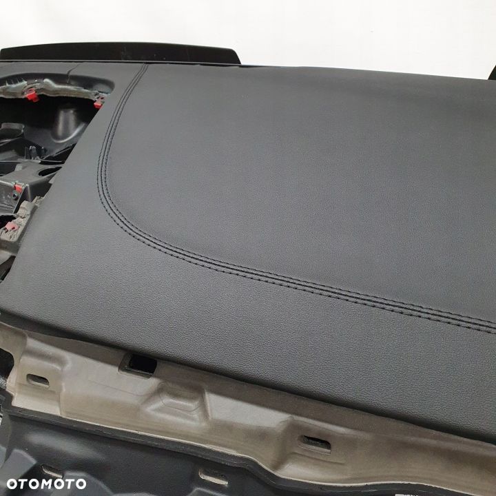 BMW G30 G31 DESKA ROZDZIELCZA SKÓRZANA NITKA KONSOLA KOKPIT PULPIT PODUSZKI AIRBAG AIR BAG PASY KIT SET - 6