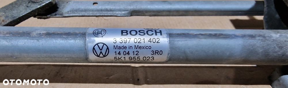 MECHANIZM SILNICZEK WYCIERACZKI PRZÓD 5K1955023 5K1955119 VW GOLF VI 6 - 3
