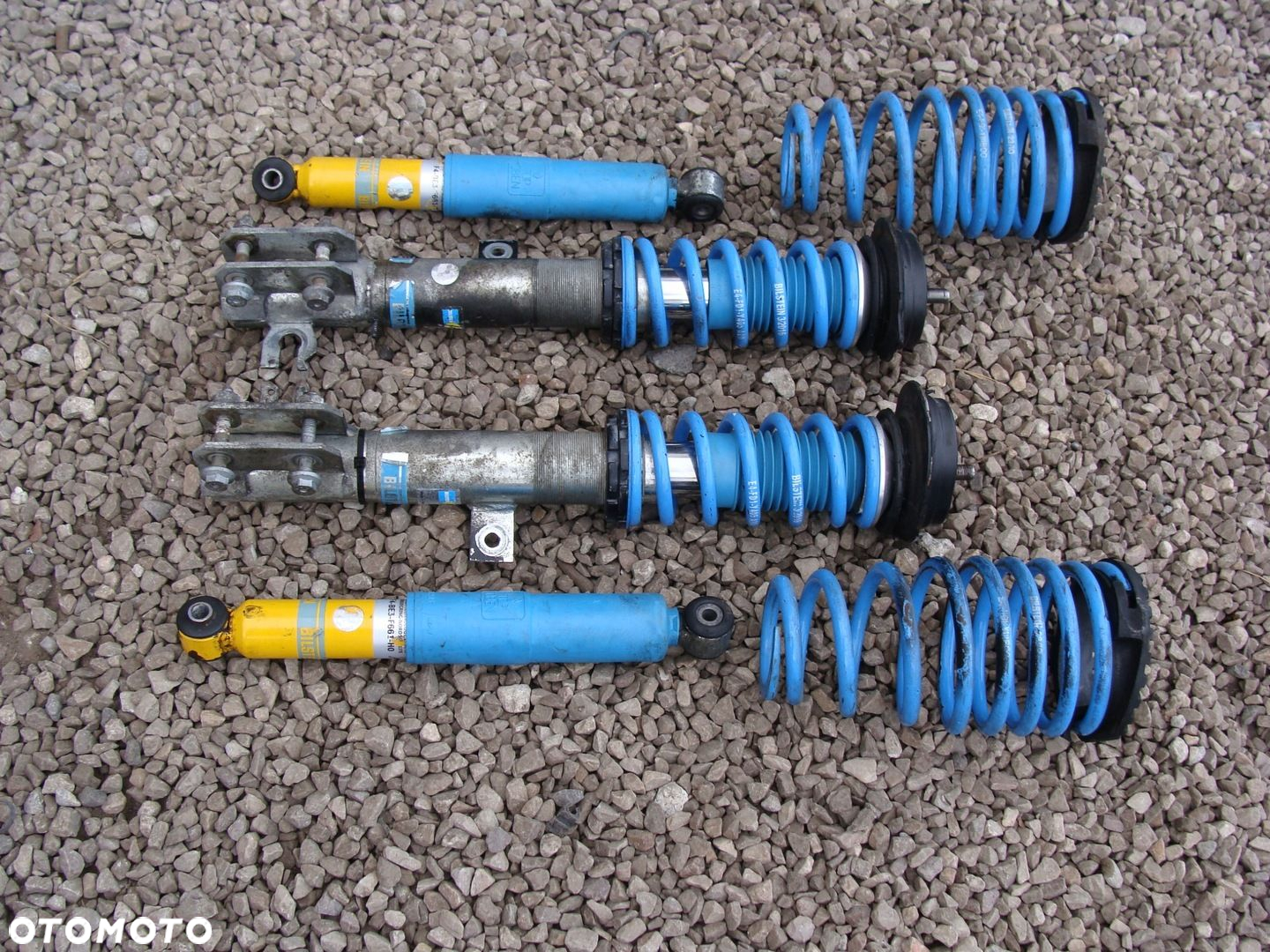 AMORTYZATORY KOMPLET SPRĘŻYN BILSTEIN B8 GWINT FIAT 500 ABARTH - 3