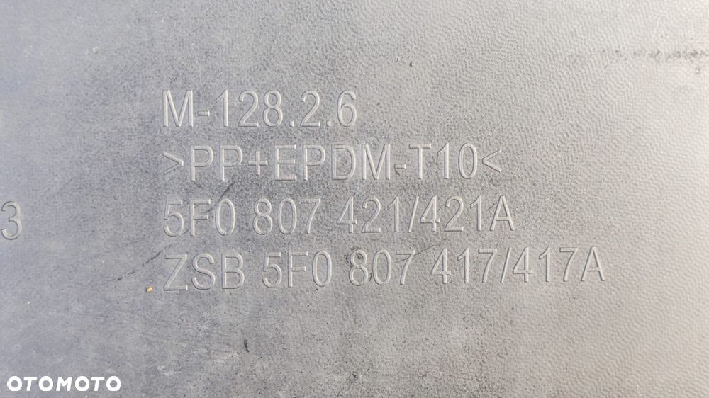 KLAPA ZDERZAK WZMOCNIENIE BELKA OSŁONA LAMPA TYŁ KOMPLETNY TYŁ DUPA CZARNY ORYGINALNY LAKIER SEAT LEON III 3 HB 5D 12-16r - 13